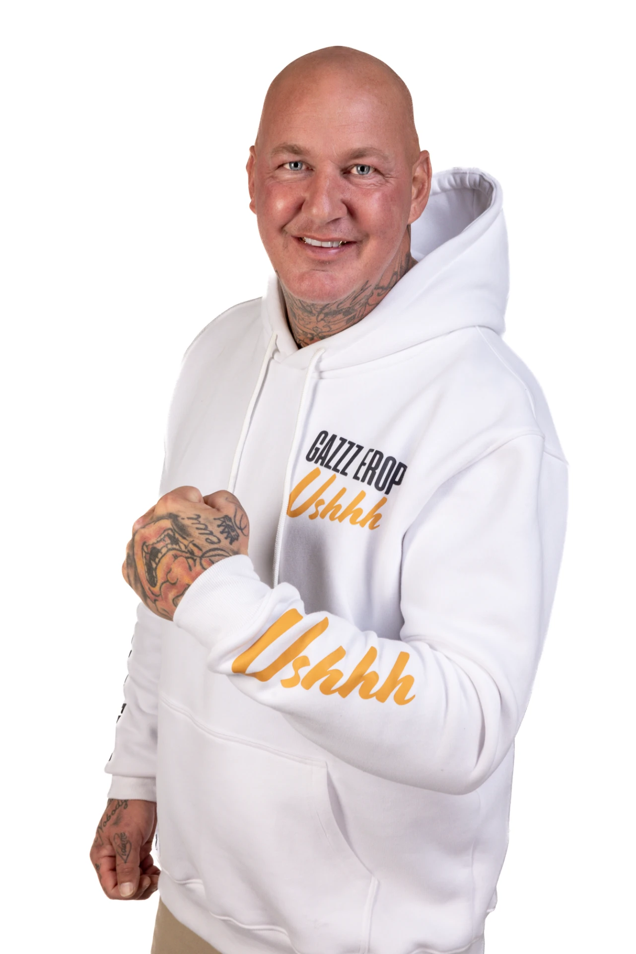 Gazzz Erop Hoodie Wit
