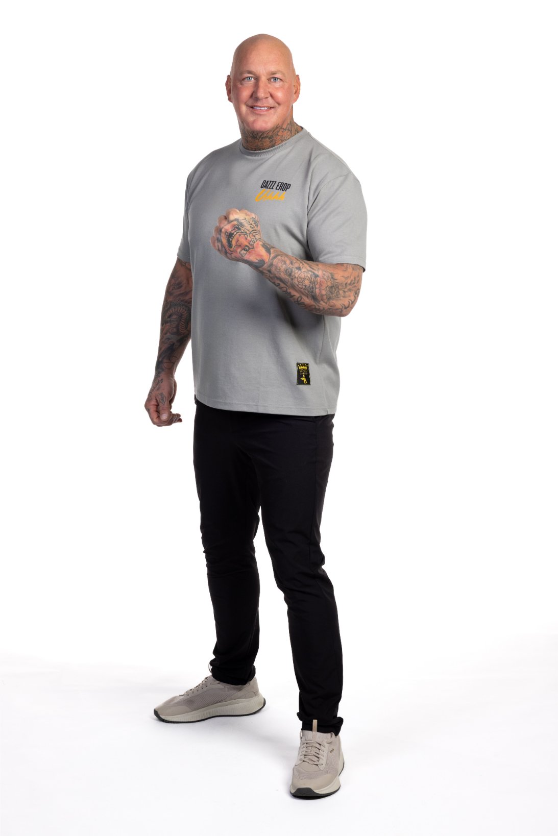 Gazzz Erop T-shirt — Grijs