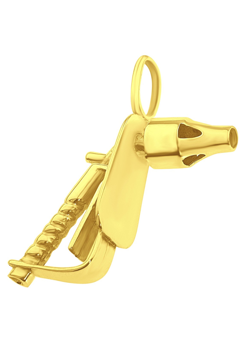 Roy-Steve Gasbrander Hanger — 14k Geelgoud